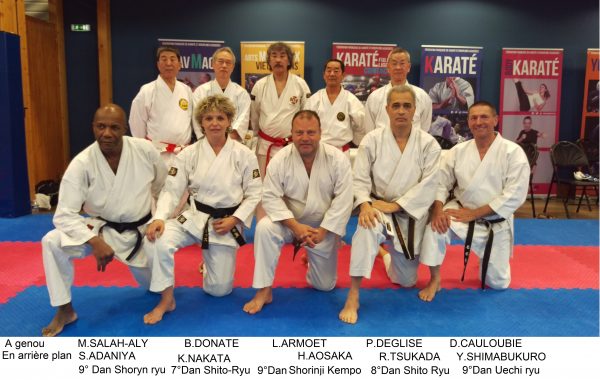 16 & 17 Avril 2016 Stage des experts Japonais